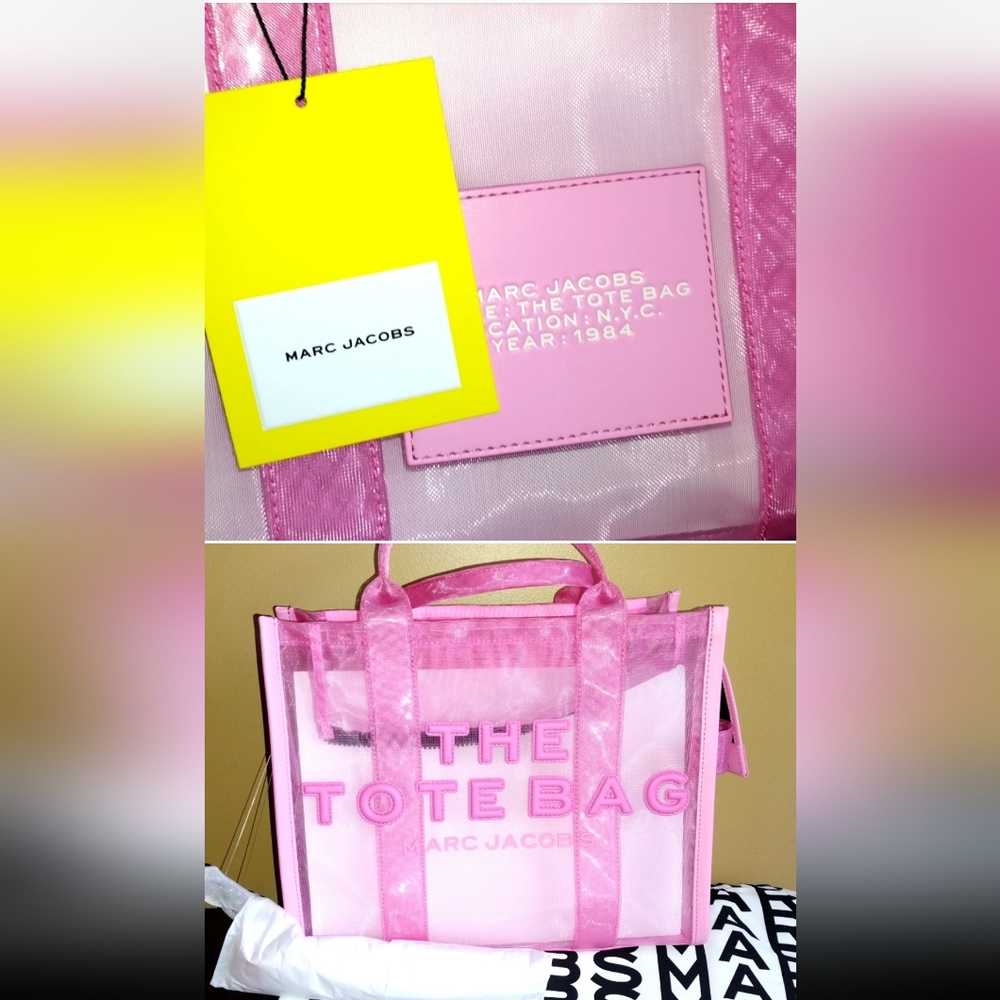 SOLD Medium Candy-Pink Marc Jacobs Tote
